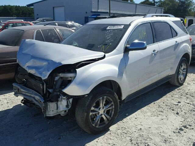 2GNFLGEK3D6169504 - 2013 CHEVROLET EQUINOX SILVER photo 2