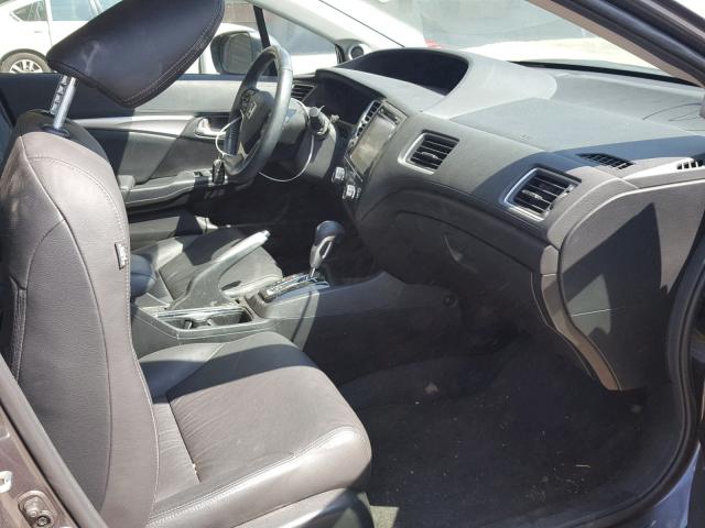 19XFB2F94FE258253 - 2015 HONDA CIVIC EXL 黑色 照片 5