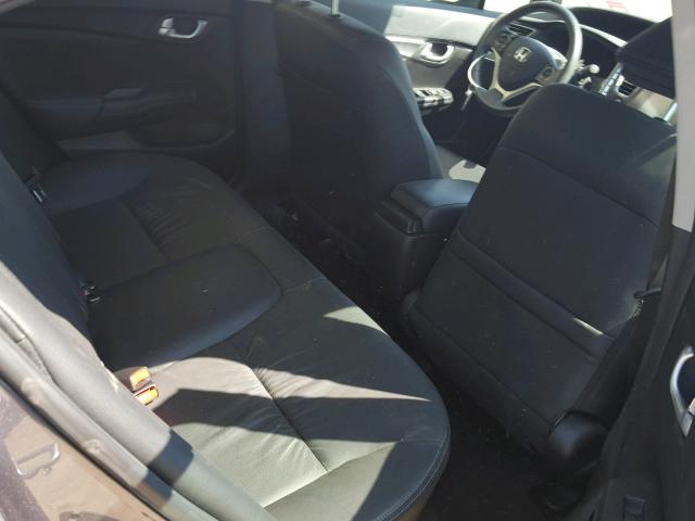 19XFB2F94FE258253 - 2015 HONDA CIVIC EXL 黑色 照片 6