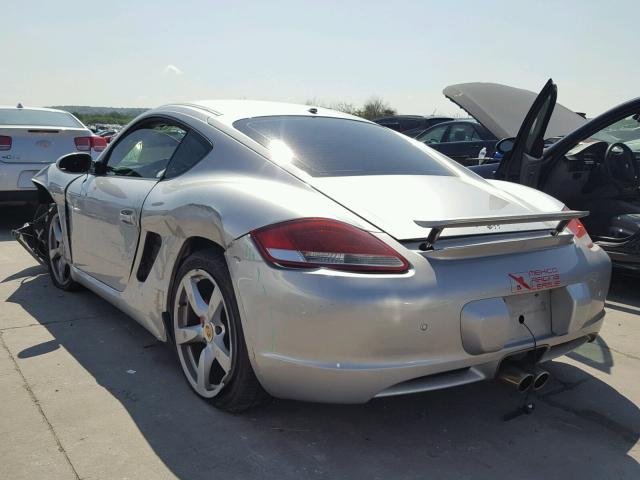 WP0AB29826U785061 - 2006 PORSCHE CAYMAN S SILVER photo 3