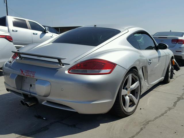 WP0AB29826U785061 - 2006 PORSCHE CAYMAN S SILVER photo 4