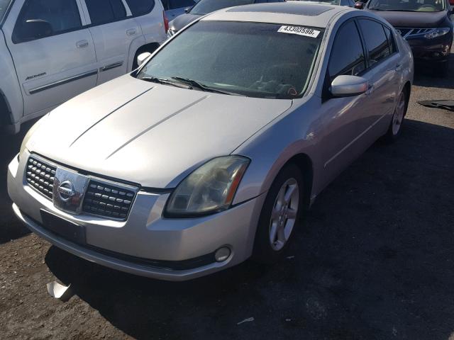 1N4BA41E86C838233 - 2006 NISSAN MAXIMA SE SILVER photo 2