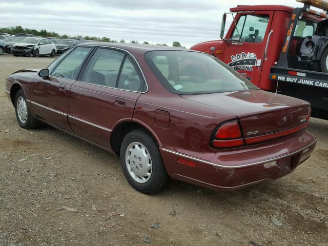 1G3HN52K5X4819394 - 1999 OLDSMOBILE 88 MAROON photo 3