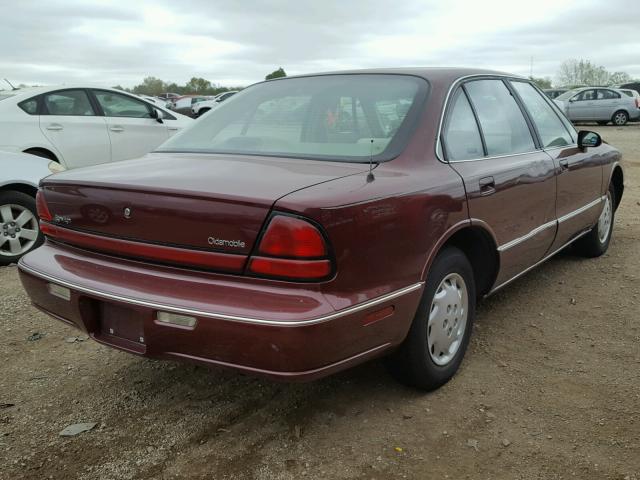 1G3HN52K5X4819394 - 1999 OLDSMOBILE 88 MAROON photo 4