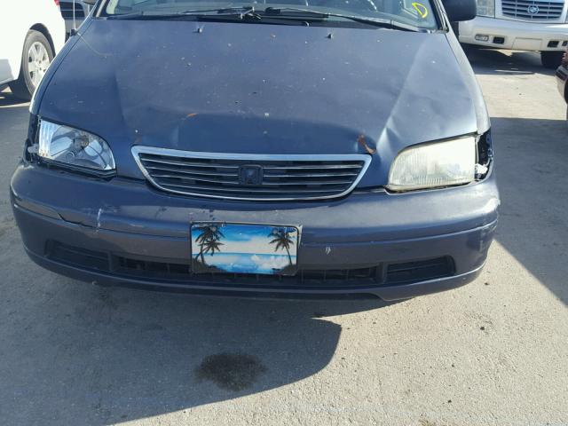 JHMRA1871SC004201 - 1995 HONDA ODYSSEY BLUE photo 9