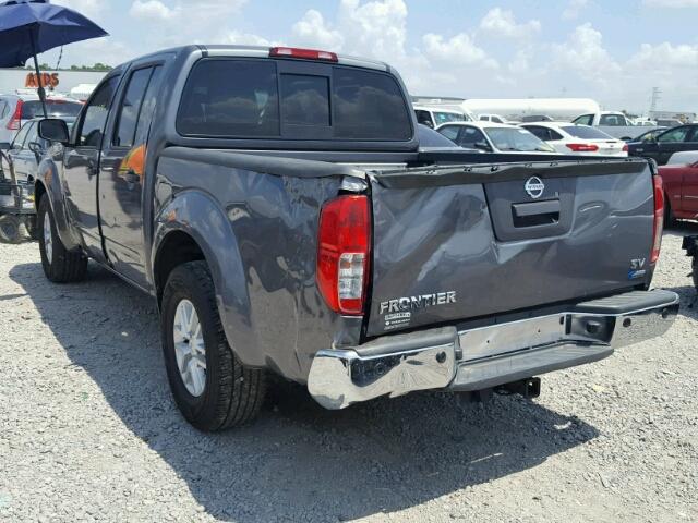 1N6DD0ER1HN759295 - 2017 NISSAN FRONTIER S GRAY photo 3