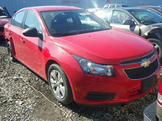 1G1PA5SH0E7479040 - 2014 CHEVROLET CRUZE LS RED photo 1