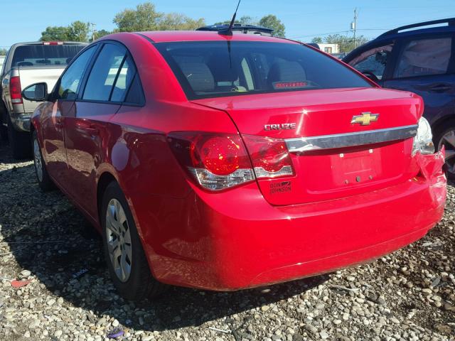 1G1PA5SH0E7479040 - 2014 CHEVROLET CRUZE LS RED photo 3