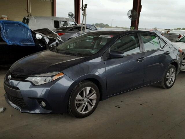 2T1BPRHE2EC178319 - 2014 TOYOTA COROLLA EC GRAY photo 2