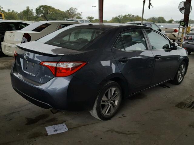 2T1BPRHE2EC178319 - 2014 TOYOTA COROLLA EC 灰色 照片 4