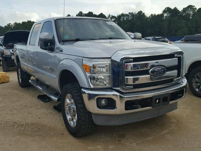 1FT8W3BT4CEA86768 - 2012 FORD F350 SILVER photo 1