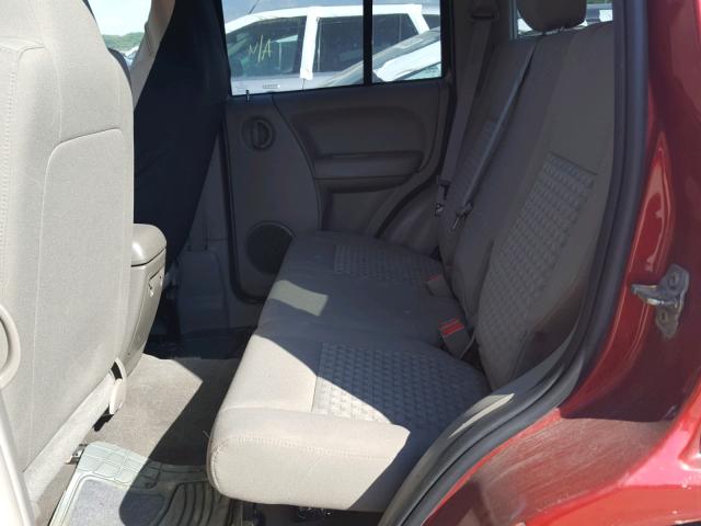 1J4GL38K05W647963 - 2005 JEEP LIBERTY RE BURGUNDY photo 6