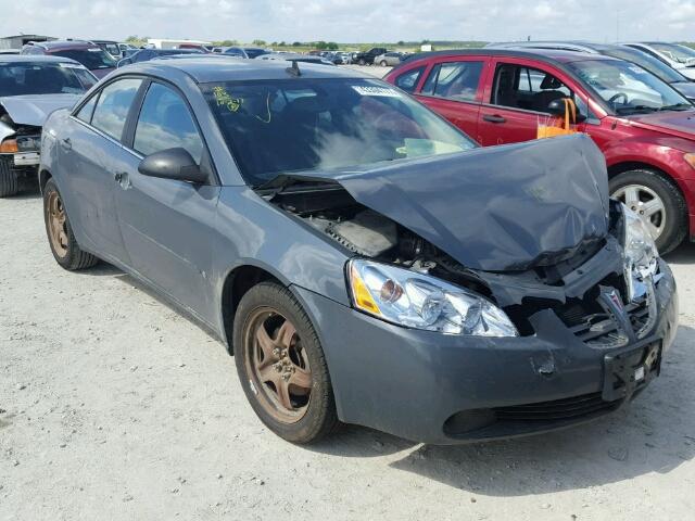 1G2ZG57B094115795 - 2009 PONTIAC G6 GRAY photo 1