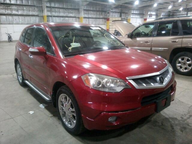 5J8TB18267A012033 - 2007 ACURA RDX BURGUNDY photo 1