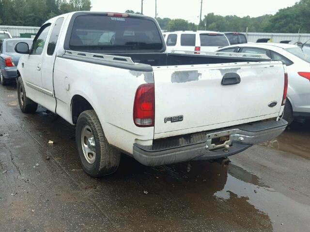 1FTRX17W2YKB13936 - 2000 FORD F150 WHITE photo 3