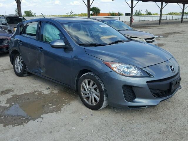 JM1BL1L76D1767267 - 2013 MAZDA 3 BLUE photo 1