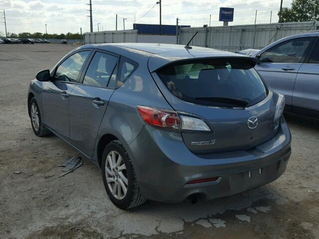 JM1BL1L76D1767267 - 2013 MAZDA 3 BLUE photo 3