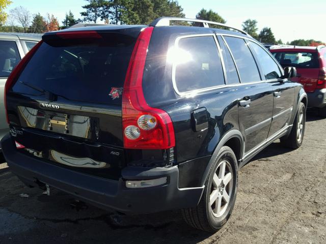 YV4CZ592261244303 - 2006 VOLVO XC90 BLACK photo 4