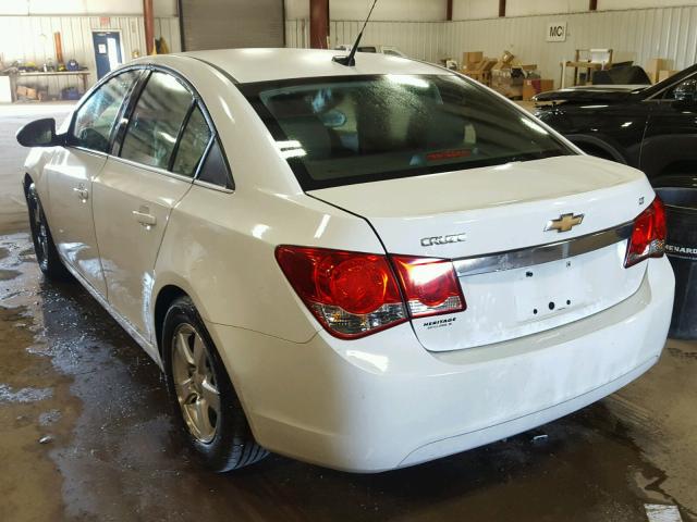 1G1PF5SC6C7117930 - 2012 CHEVROLET CRUZE LT WHITE photo 3