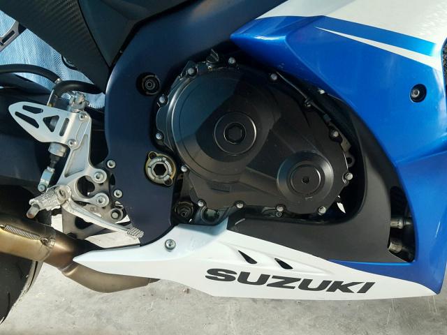 JS1GT78A5C2101095 - 2012 SUZUKI GSX-R1000 BLUE photo 7