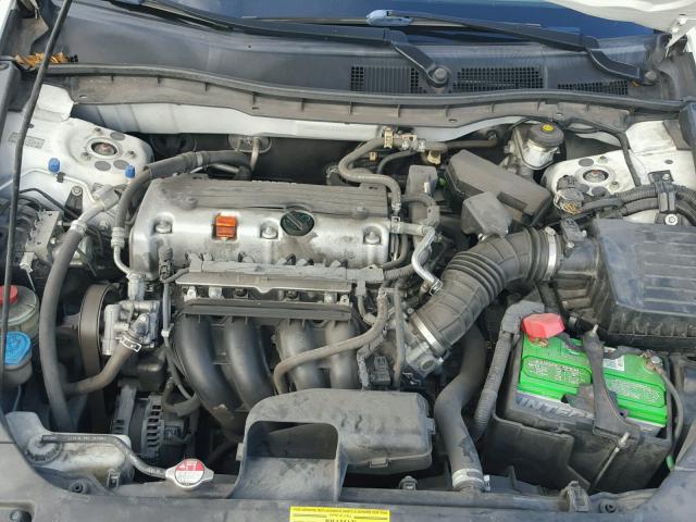 1HGCP2F43AA142743 - 2010 HONDA ACCORD LXP WHITE photo 7