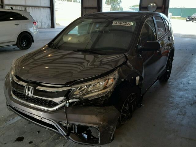 5J6RM3H40GL027710 - 2016 HONDA CR-V GRAY photo 2