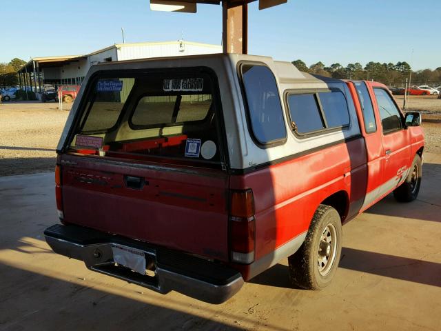 1N6HD16S3NC322544 - 1992 NISSAN TRUCK KING RED photo 4