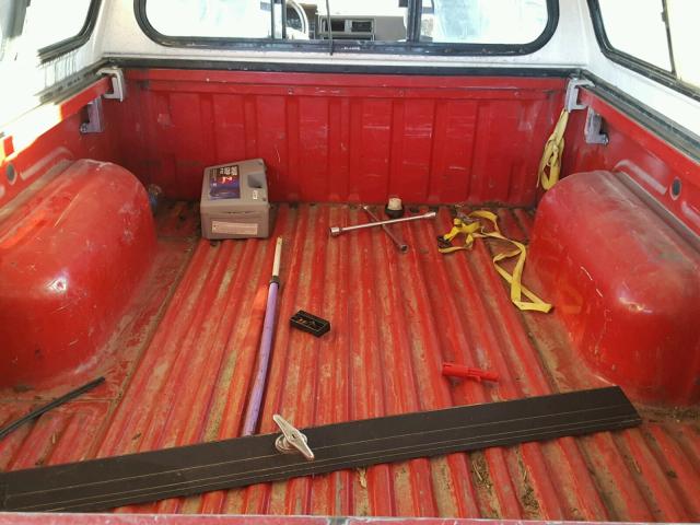 1N6HD16S3NC322544 - 1992 NISSAN TRUCK KING RED photo 6