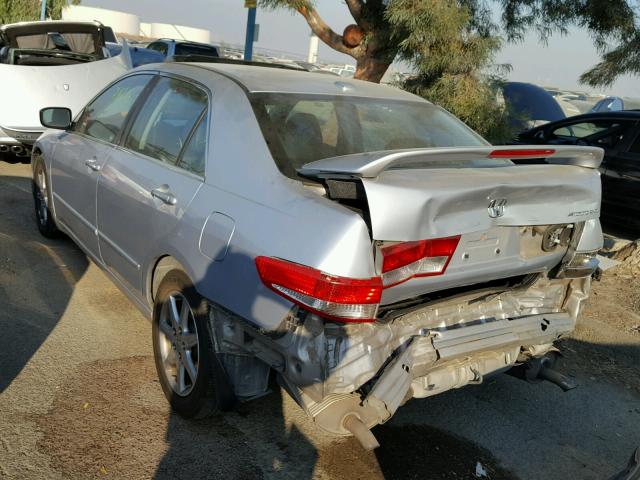 1HGCM66574A000103 - 2004 HONDA ACCORD EX SILVER photo 3