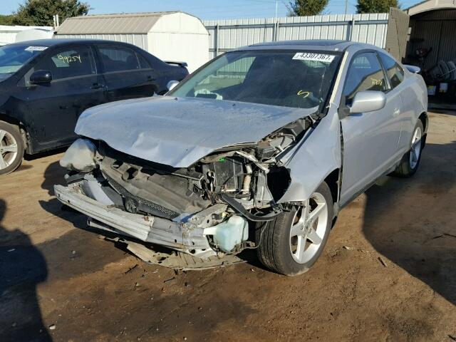 JH4DC54833C008665 - 2003 ACURA RSX SILVER photo 2