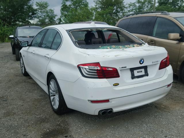 WBA5A7C50ED614787 - 2014 BMW 528 XI WHITE photo 3