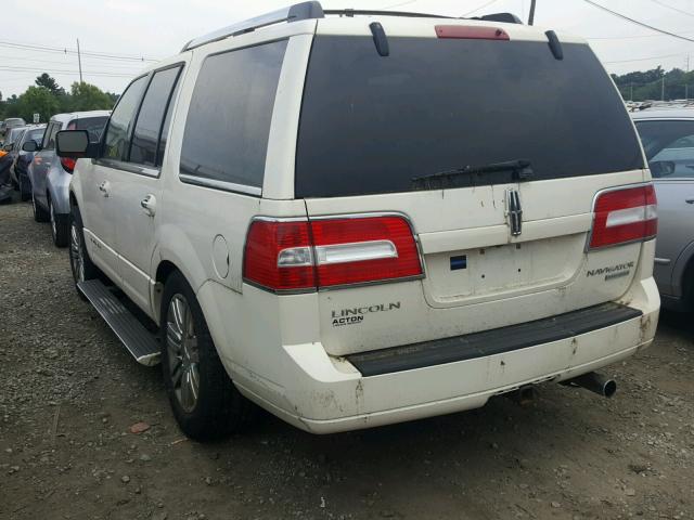 5LMFU28538LJ08934 - 2008 LINCOLN NAVIGATOR Weiß Foto 3