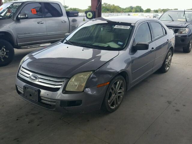 3FAFP06Z46R141549 - 2006 FORD FUSION S GRAY photo 2