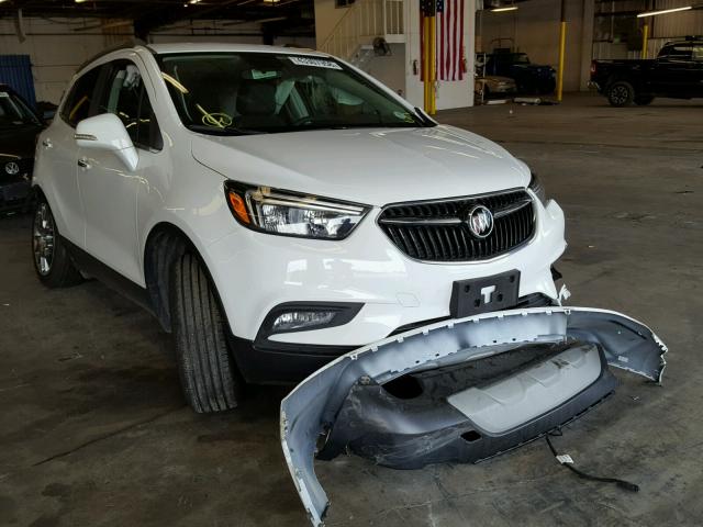 KL4CJ2SB9JB615473 - 2018 BUICK ENCORE SPO WHITE photo 1