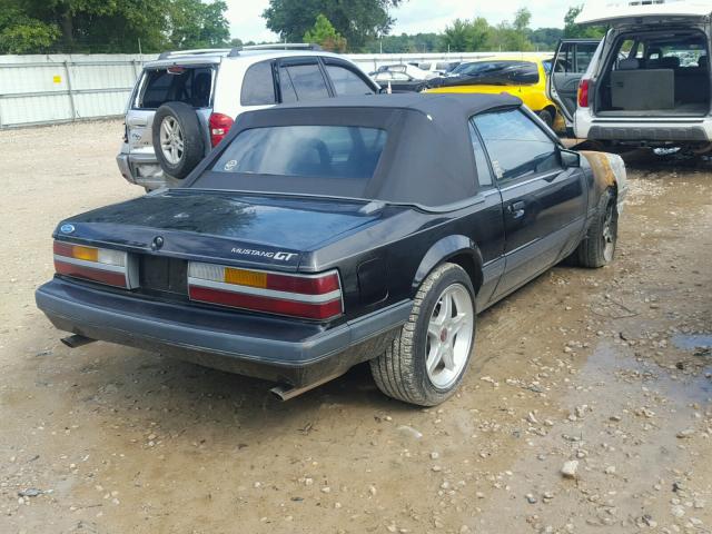 1FABP27M5FF239323 - 1985 FORD MUSTANG LX BLACK photo 4