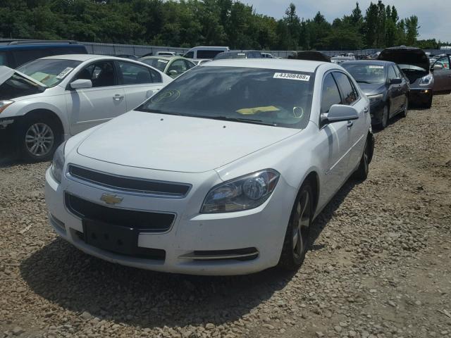 1G1ZC5E05CF338752 - 2012 CHEVROLET MALIBU 1LT WHITE photo 2