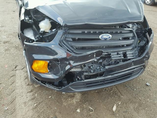 1FMCU0F76HUB39927 - 2017 FORD ESCAPE S BLACK photo 9