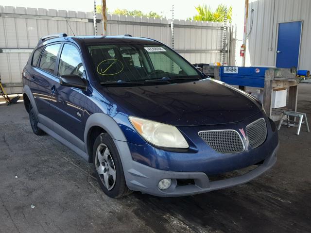 5Y2SL65806Z424302 - 2006 PONTIAC VIBE BLUE photo 1