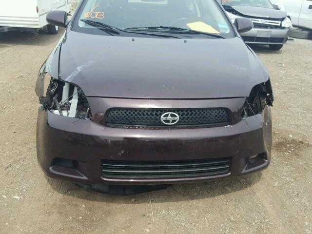 JTKDE3B76A0322120 - 2010 TOYOTA SCION TC 勃艮第红 照片 9