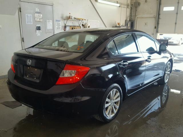 19XFB2F92CE052487 - 2012 HONDA CIVIC EXL 黑色 照片 4