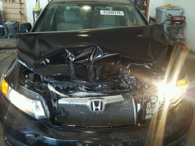 19XFB2F92CE052487 - 2012 HONDA CIVIC EXL 黑色 照片 7