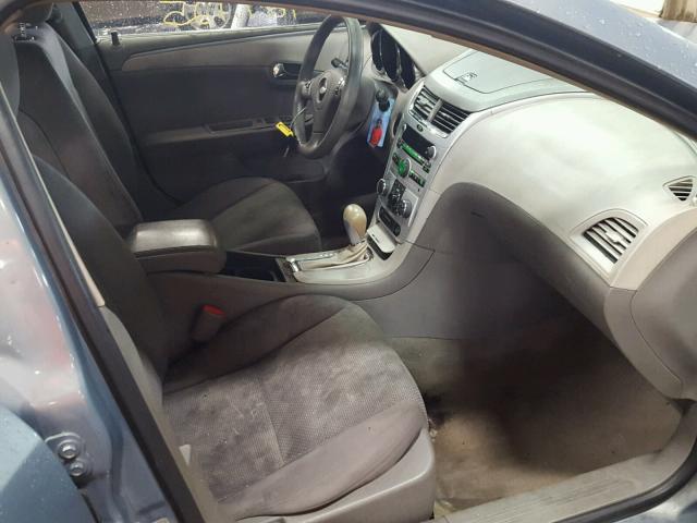 1G1ZH57B99F230823 - 2009 CHEVROLET MALIBU 1LT GRAY photo 5