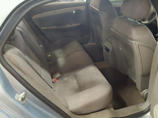 1G1ZH57B99F230823 - 2009 CHEVROLET MALIBU 1LT GRAY photo 6