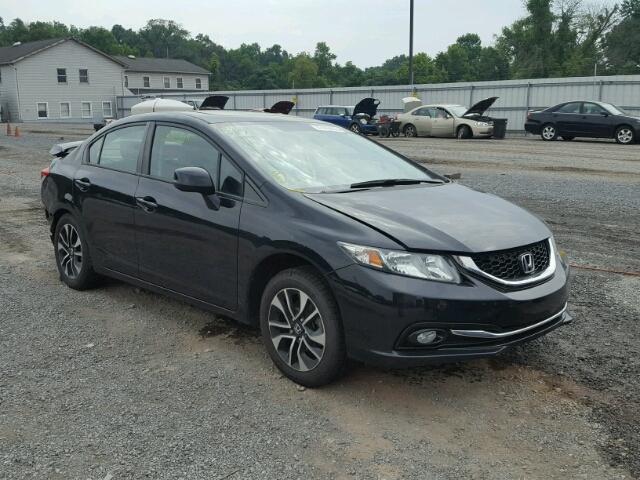 19XFB2F90DE226204 - 2013 HONDA CIVIC EXL 黑色 照片 1