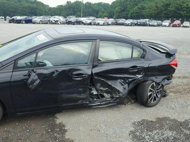 19XFB2F90DE226204 - 2013 HONDA CIVIC EXL 黑色 照片 9