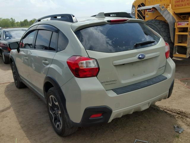 JF2GPAKC6HH216893 - 2017 SUBARU CROSSTREK GREEN photo 3