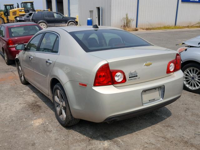 1G1ZC5E08CF280507 - 2012 CHEVROLET MALIBU 1LT GOLD photo 3
