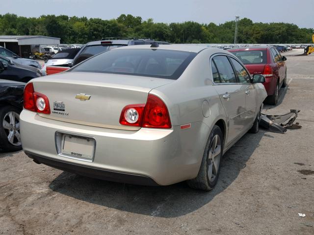 1G1ZC5E08CF280507 - 2012 CHEVROLET MALIBU 1LT GOLD photo 4