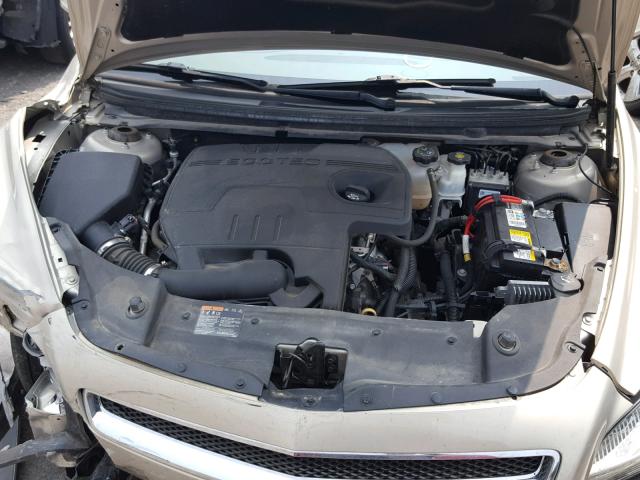 1G1ZC5E08CF280507 - 2012 CHEVROLET MALIBU 1LT GOLD photo 7