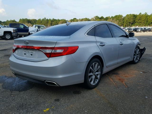 KMHFG4JG6FA454101 - 2015 HYUNDAI AZERA SILVER photo 4